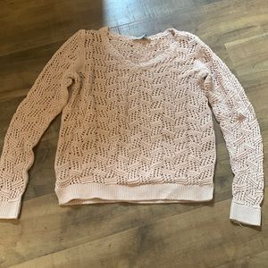 Loft open knit sweater